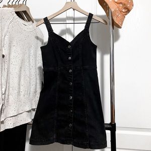 BDG black jean dress. Size: Medium